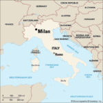 Milan | History, Population, Climate, Map, & Facts | Britannica Inside Milan On Map Of Italy