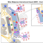 Milan Malpensa Airport Map   Milano Malpensa Airport Map (Lombardy Inside Map Of Malpensa Airport Italy