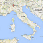 Milan World Map   Milan In World Map (Lombardy   Italy) Inside Milan On A Map Of Italy