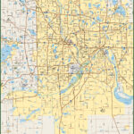 Minneapolis & St Paul Metro Map | Digital| Creative Force Within Printable Map Of Twin Cities Metro Area