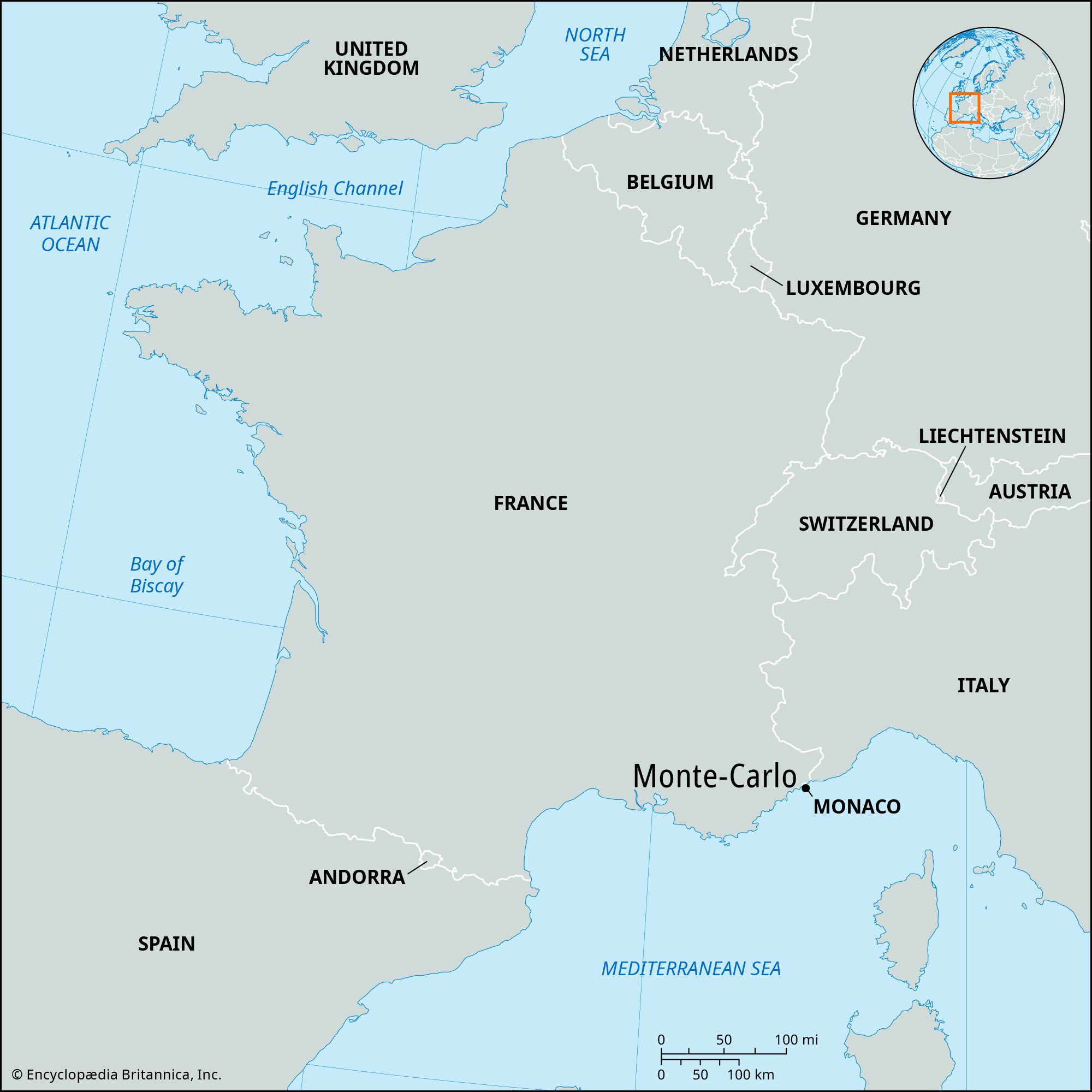 Monaco | Flag, Map, Language, France, Population, Royal Family for Map of Monaco France and Italy