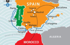 Morocco &amp; Spain W/ Portugal – Fun For Less Tours intended for Map of Morocco Spain and Portugal
