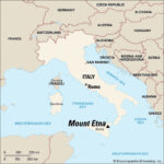 Mount Etna Summary | Britannica Intended For Map Of Mount Etna Italy