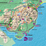 Mourne Mts Detail (3) | Images :: Behance Throughout Map Of Mourne Mountains Northern Ireland