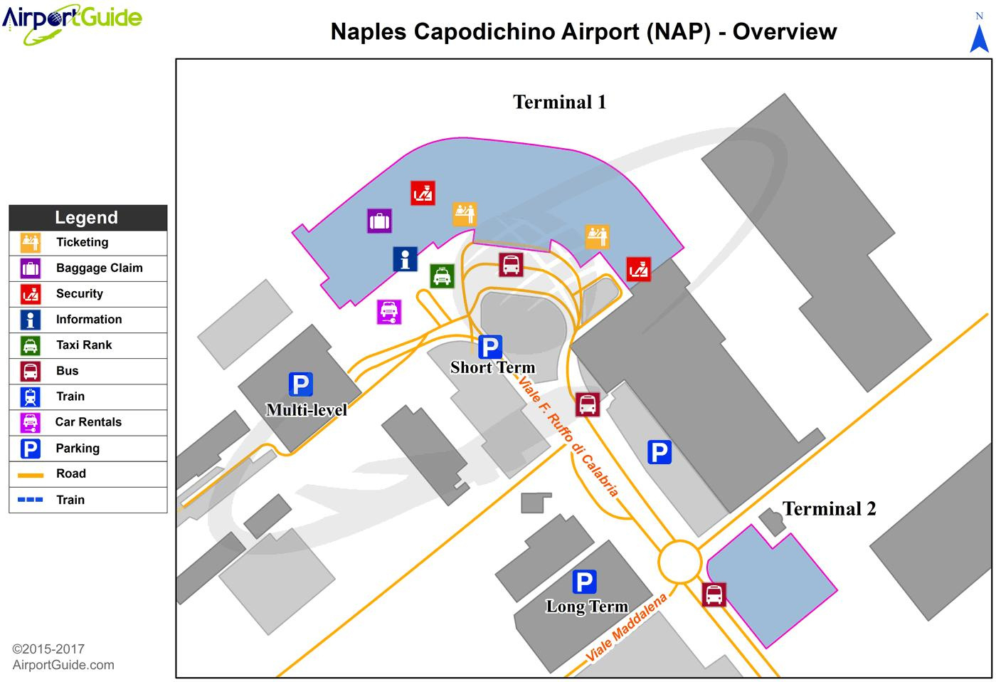Naples Airport Terminal Map - Map Of Naples Airport Terminal in Map Of Naples Airport Italy