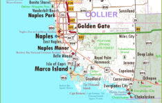 Naples Area Road Map (Florida) - Ontheworldmap pertaining to Printable Map Of Naples Florida
