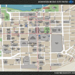 Nashville Downtown Map   Ontheworldmap Throughout Printable Downtown Nashville Map