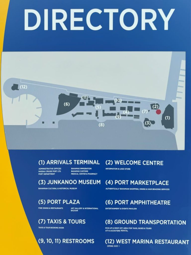 Nassau Cruise Port: Plan Your Visit! inside Map of Nassau Bahamas Cruise Port Area