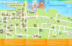 Nassau Tourist Map - Ontheworldmap regarding Printable Map of Nassau Bahamas