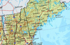 New England Reference Map within Free Printable Map Of New England States