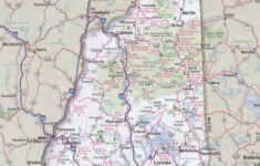 New Hampshire Road Map – Ontheworldmap pertaining to Printable New Hampshire Map with Cities