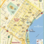 New Orleans French Quarter Map   Ontheworldmap Within Printable Map Of French Quarter New Orleans