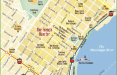 New Orleans French Quarter Map - Ontheworldmap within Printable Map of French Quarter New Orleans
