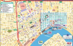 New Orleans French Quarter Tourist Map - Ontheworldmap regarding Printable Tourist Map of New Orleans