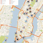 New York City Manhattan Printable Tourist Map | Tripomatic Throughout Street Map Of New York City Printable