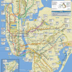 New York City Subway Map   Go! Nyc Tourism Guide Intended For Printable New York City Subway Map