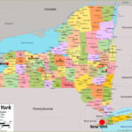 New York State Map | Usa | Maps Of New York (Ny) With Regard To Printable Map Of New York State With Cities