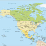 North America Map   Countries And Cities   Gis Geography Pertaining To Labeled Map Of North America Printable