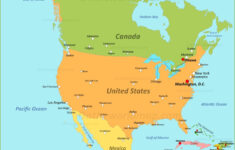 North America Map | Countries Of North America | Maps Of North America throughout Map of North America Printable Free