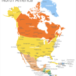 North America Map With Capitals   Template | Continents Map With Map Of Western Hemisphere Countries And Capitals