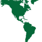 North And South America Map Background Royalty Free Vector Regarding Free Map Of North And South America
