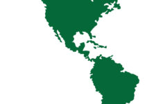 North And South America Map Background Royalty Free Vector regarding Free Map of North and South America