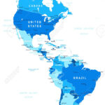 North And South America Map   Highly Detailed Vector Illustration Intended For Free Map Of North And South America