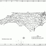North Carolina Free Map Throughout Free Printable Map Of North Carolina