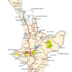 North Island Road Map   Explore The Beauty Of North Island, New Regarding Printable Map Of North Island New Zealand