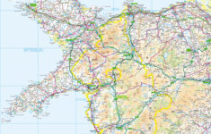 North Wales Offline Map, Including Llandudno, Conwy, Anglesey with regard to Llandudno Street Map Printable