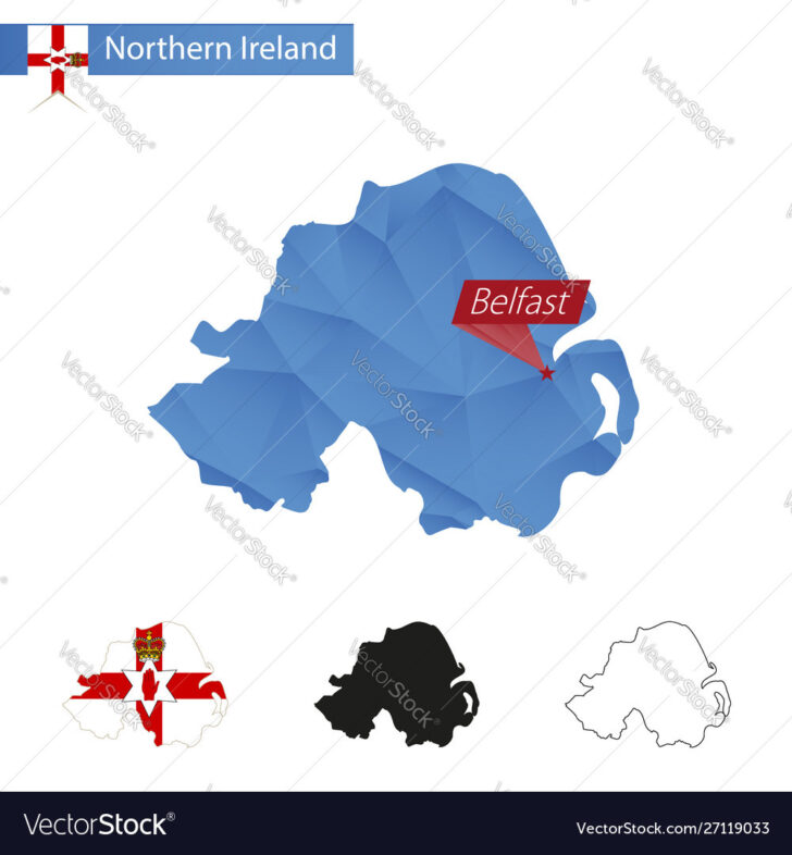 Capital of Northern Ireland Map