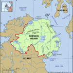 Northern Ireland | History, Population, Flag, Map, Capital In Rivers Of Northern Ireland Map