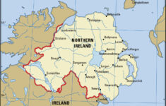 Northern Ireland | History, Population, Flag, Map, Capital pertaining to Map Of Ireland Northern Ireland