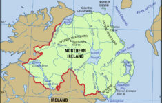 Northern Ireland | History, Population, Flag, Map, Capital throughout Map Of Northern Ireland Mountains