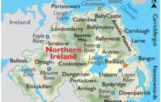Northern Ireland Maps &amp; Facts - World Atlas pertaining to Map Of Northern Ireland Rivers