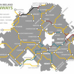 Northern Ireland Rail Map   Northern Ireland Train Map (Northern Intended For Map Of Northern Ireland Railways