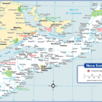 Nova Scotia Maps & Facts   World Atlas With Printable Tourist Map Of Nova Scotia