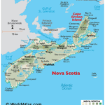 Nova Scotia Maps & Facts   World Atlas With Regard To Printable Map Of Nova Scotia Canada