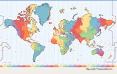 Number Of Time Zones In The World - Flytrippers within Map Of Western Hemisphere Time Zones