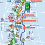 Official Route Map Of The Las Vegas Monorail Inside Las Vegas Strip Map Printable