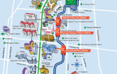Official Route Map Of The Las Vegas Monorail inside Printable Detailed Las Vegas Strip Map