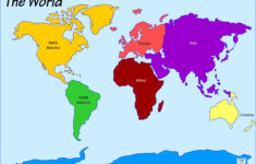 Outline Base Maps inside 7 Continents of the World Map Printable