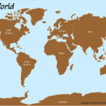 Outline Base Maps Inside Asia Africa North And South America Map