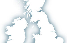 Outline Map Of Britain - Royalty Free Editable Vector Map - Maproom regarding Outline Map Of England And Scotland