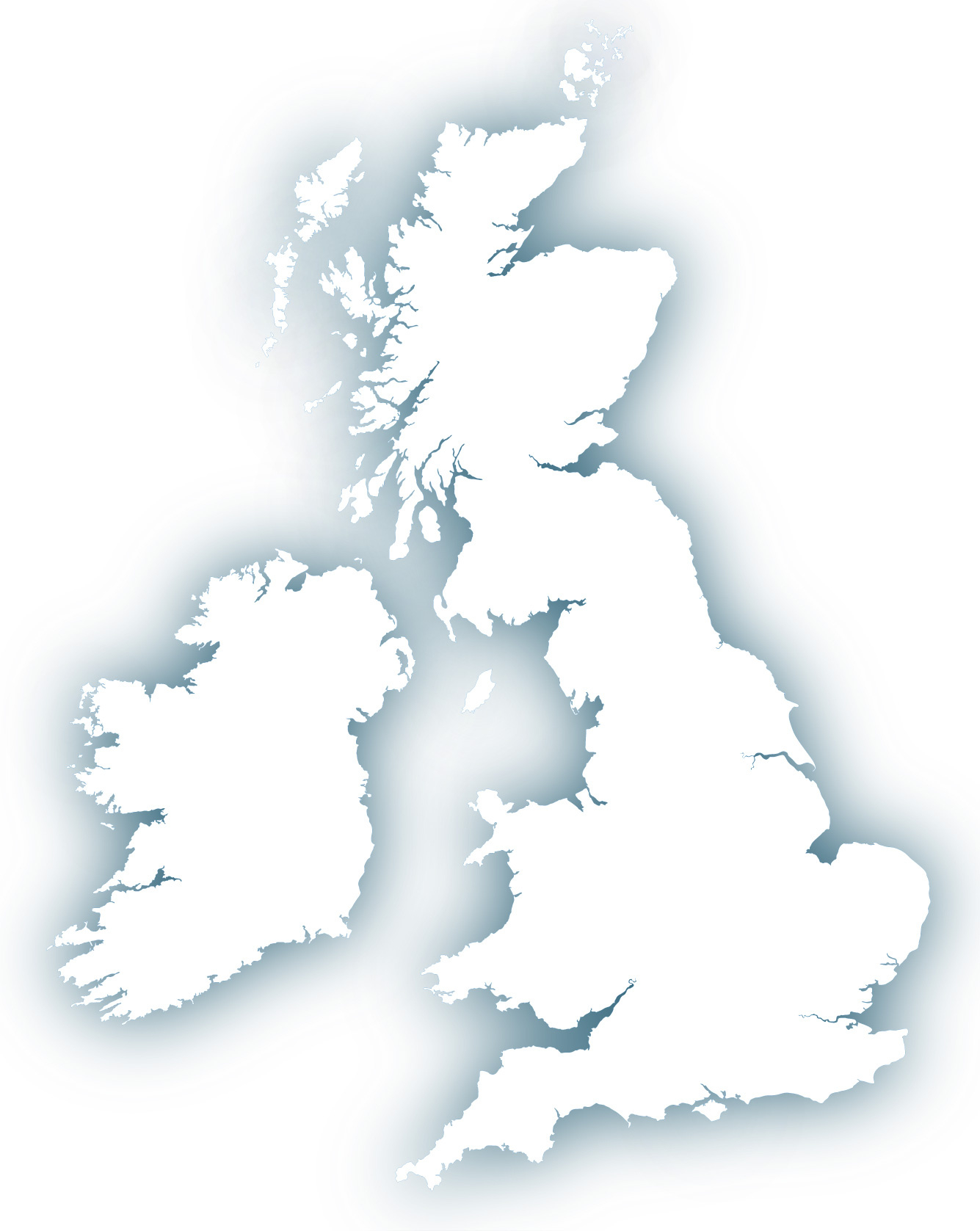 Outline Map Of Britain - Royalty Free Editable Vector Map - Maproom regarding Outline Map Of England And Scotland