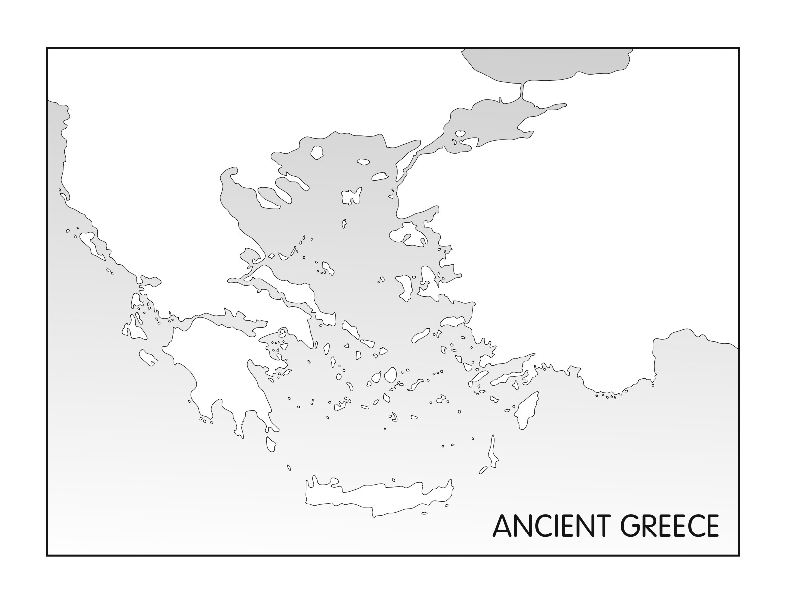 Outline Maps: Ancient Egypt And Greece - Five J&amp;#039;S Homeschool inside Free Printable Map of Ancient Greece