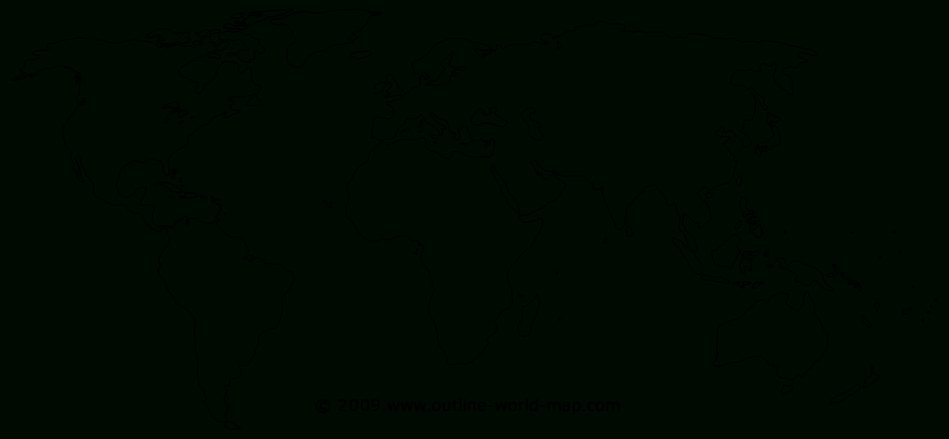 Outline Transparent World Map - B1B | Outline World Map Images intended for Blank World Map Printable Black and White