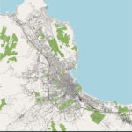 Palermo City Map, Italy Royalty Free Vector Image Within City Map Of Palermo Italy
