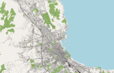 Palermo City Map, Italy Royalty Free Vector Image within City Map of Palermo Italy