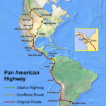 Pan American Highway   Wikipedia In Google Maps North And South America